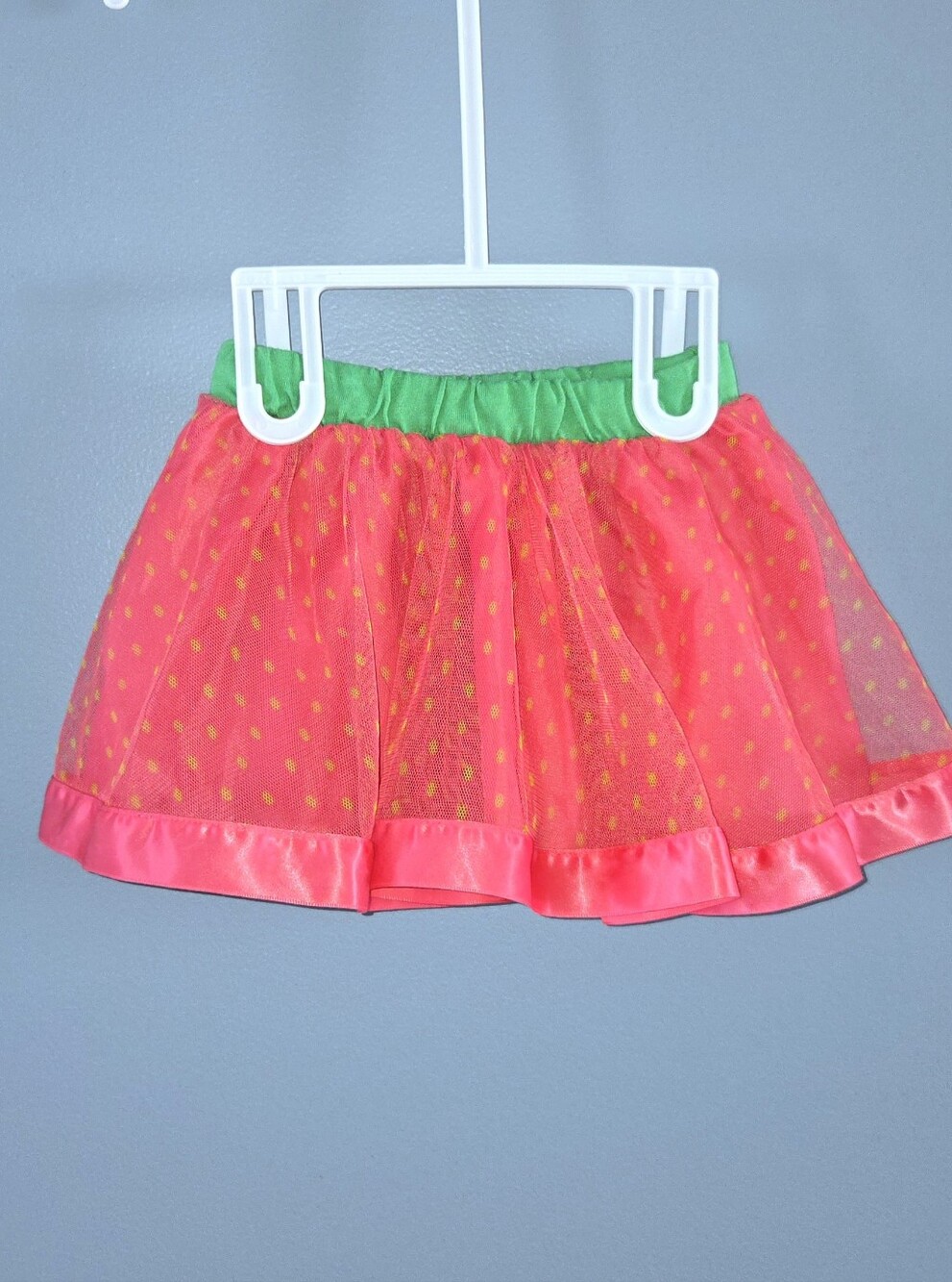 Pink and Green Watermelon Tulle Skirt 18-24m